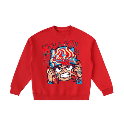 Essential Fleece Kids' Crewneck Sweatshirt ODMPOD