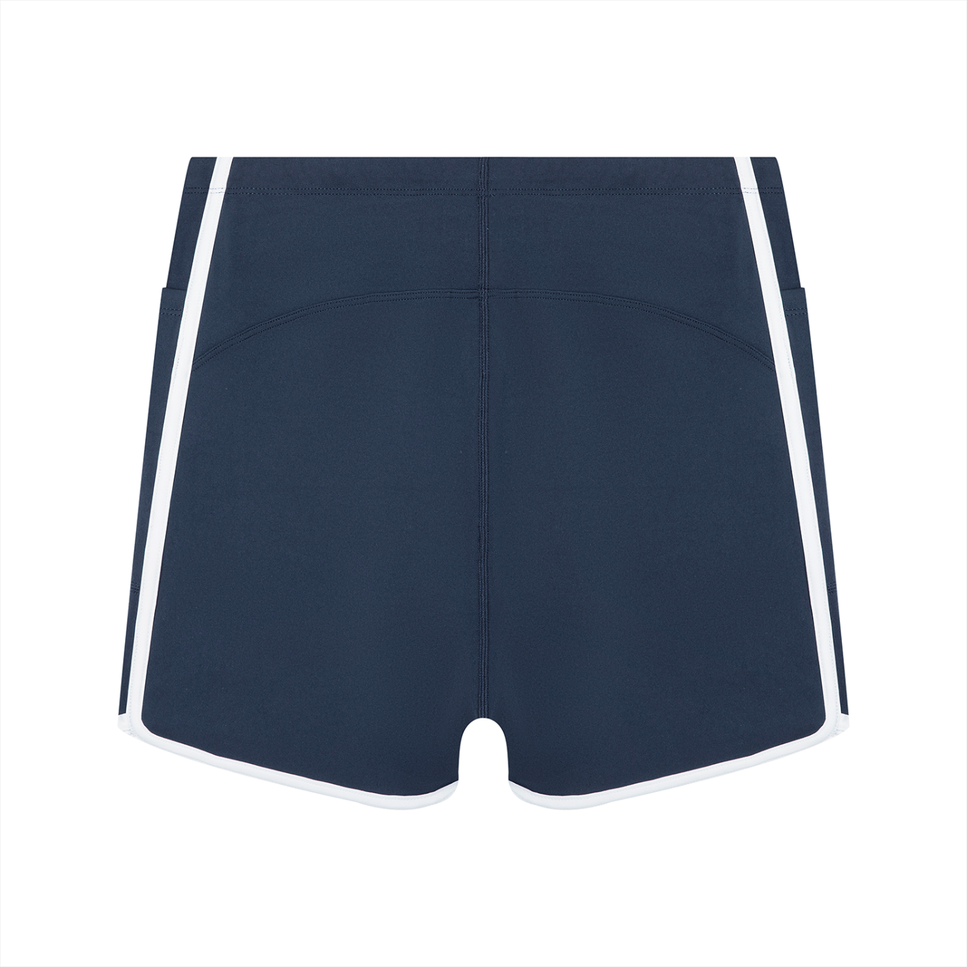 Women's High Rise Color Block Yoga Shorts ODMPOD