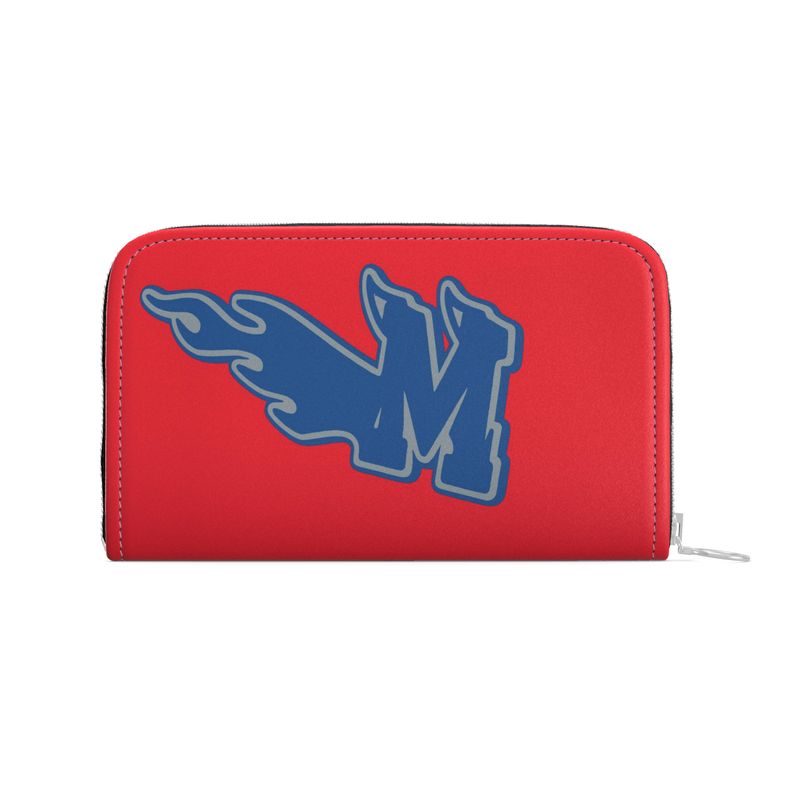 Mercure monarch Leather Zip Wallet Contrado