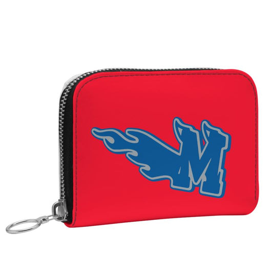 Small Leather Zip Purse Contrado