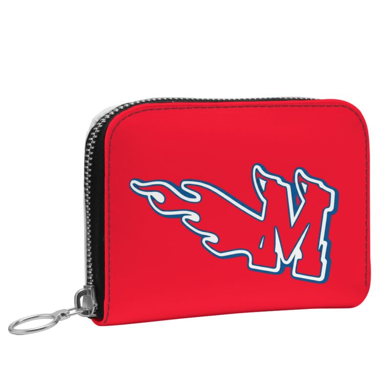 mercure monarch Small Leather Zip Purse Contrado