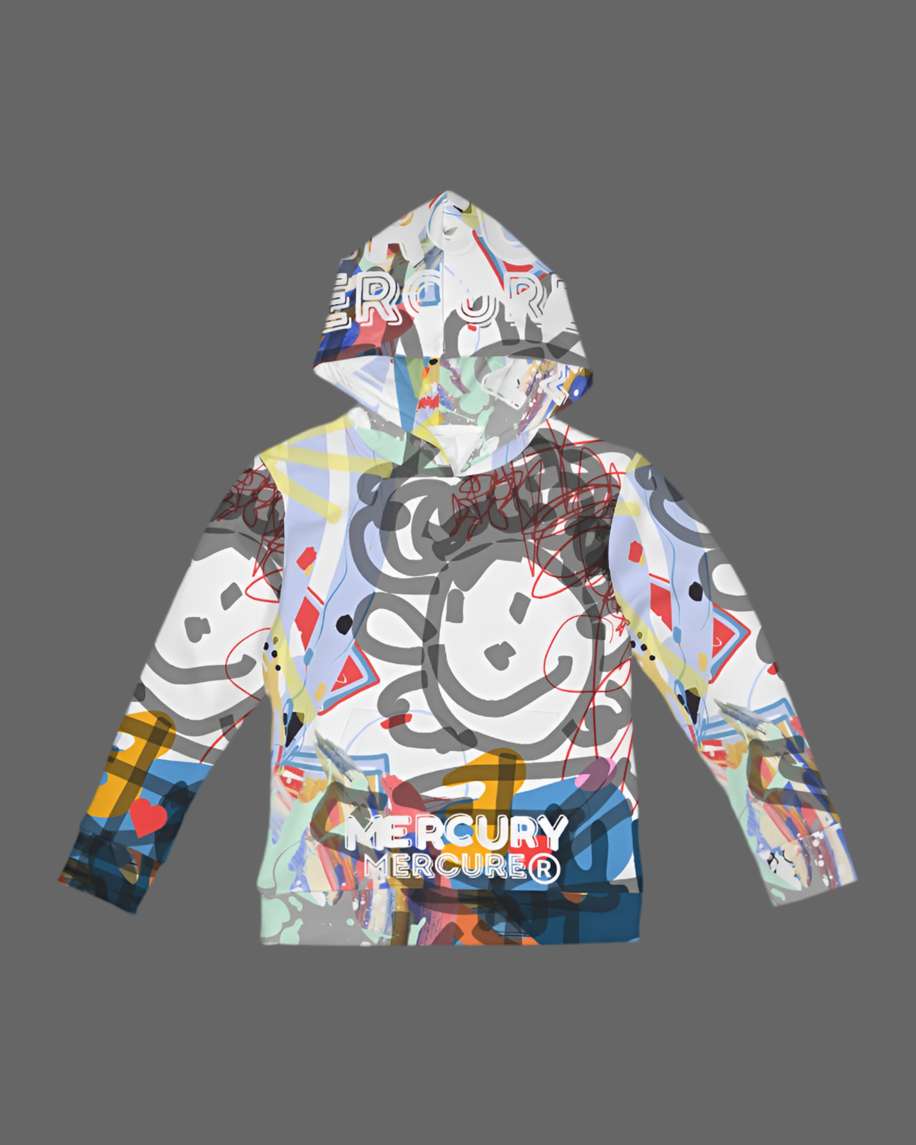 Art of mercure Kids All-Over Print Hoodie MERCURY MERCURE