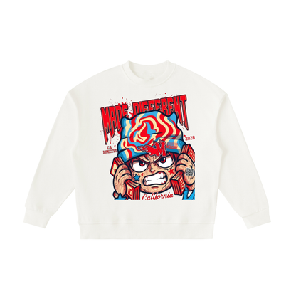 Essential Fleece Kids' Crewneck Sweatshirt ODMPOD