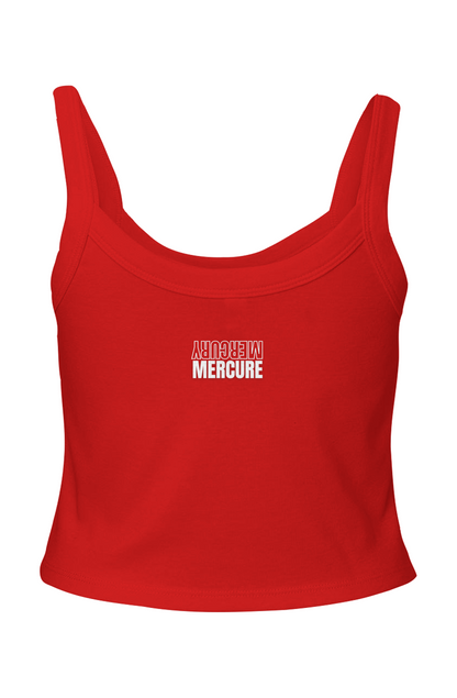 Micro Rib Spaghetti Strap Tank