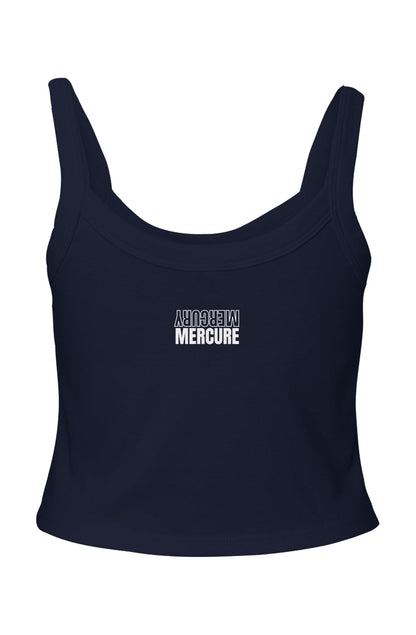 Micro Rib Spaghetti Strap Tank Apliiq