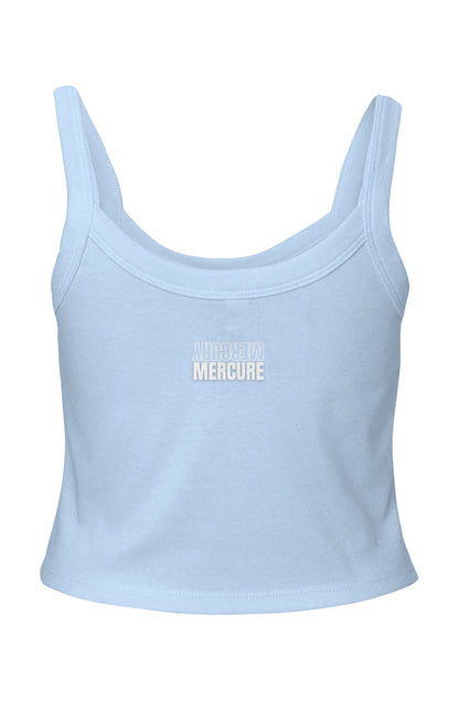 Micro Rib Spaghetti Strap Tank Apliiq