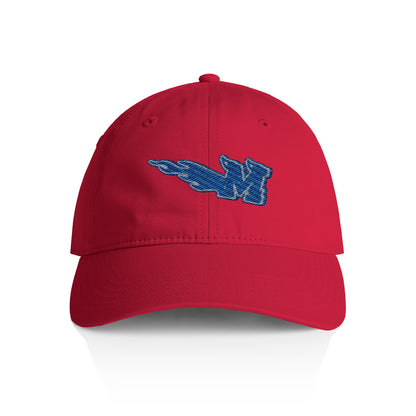 mercure monarch Adult Bio-Washed Dad Hat