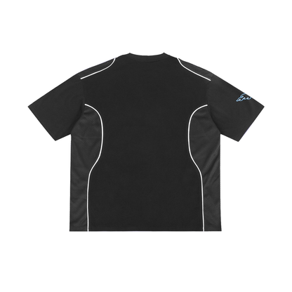 Contrast Piped Panel T-Shirt ODMPOD