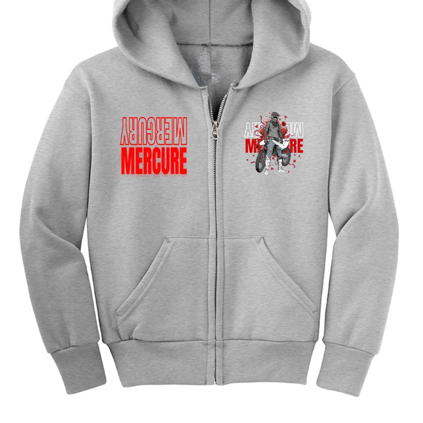 youth boys v zip hoodie MERCURY MERCURE