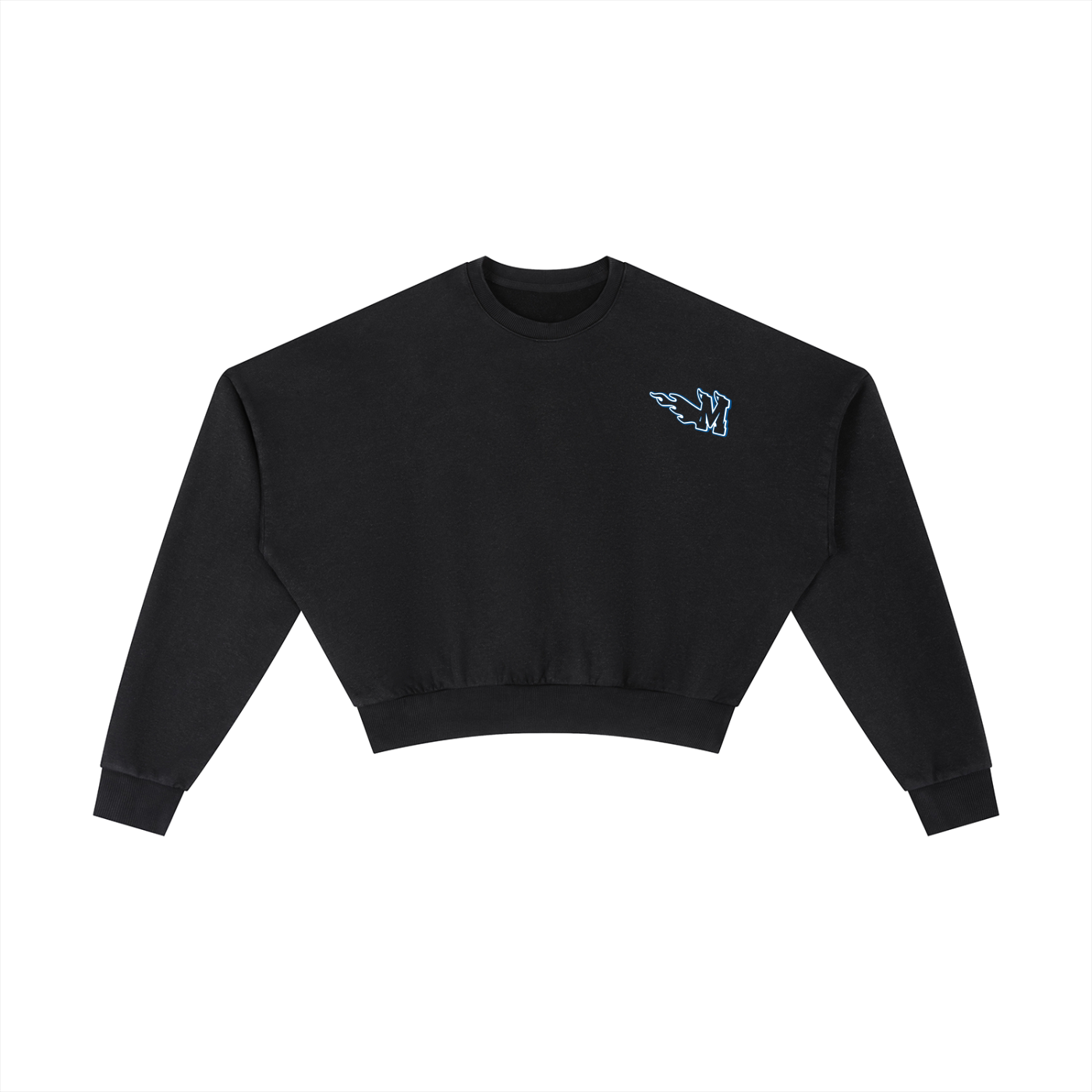 Vintage Washed Cropped Sweatshirt ODMPOD