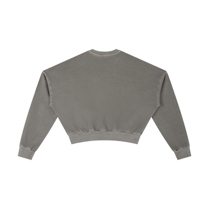 Vintage Washed Cropped Sweatshirt ODMPOD