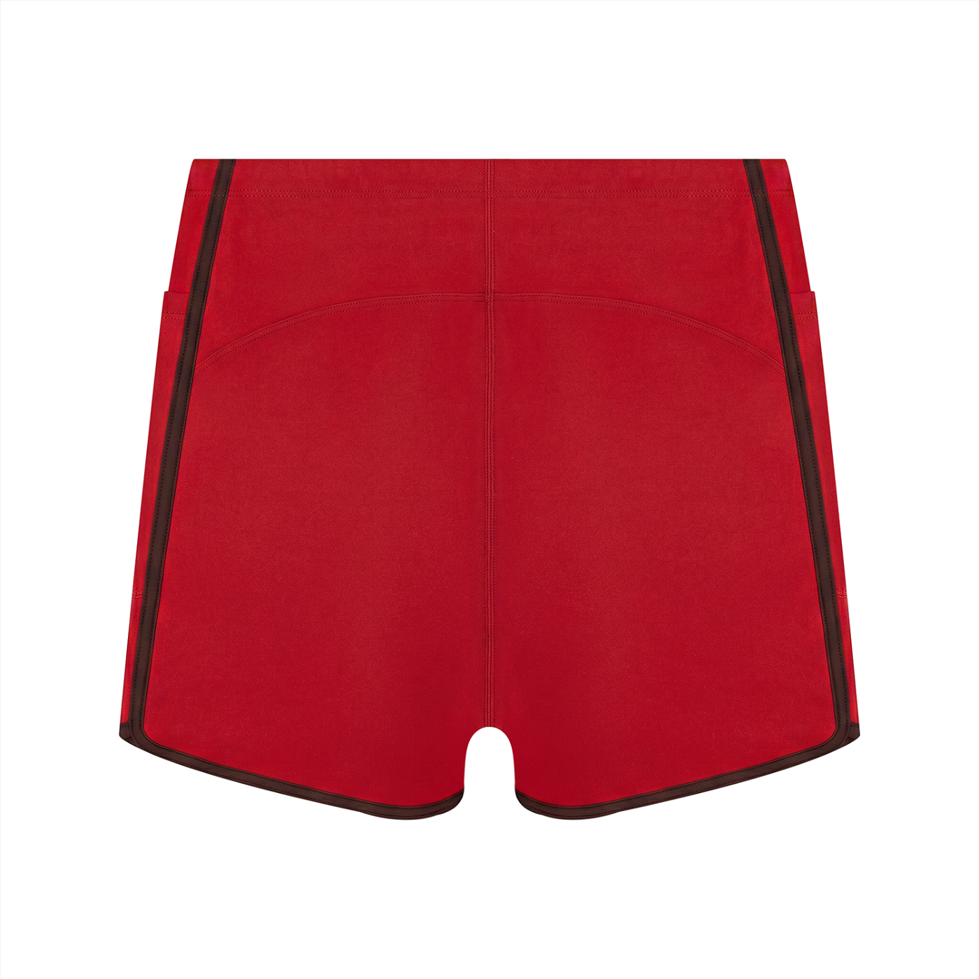 Women's High Rise Color Block Yoga Shorts ODMPOD