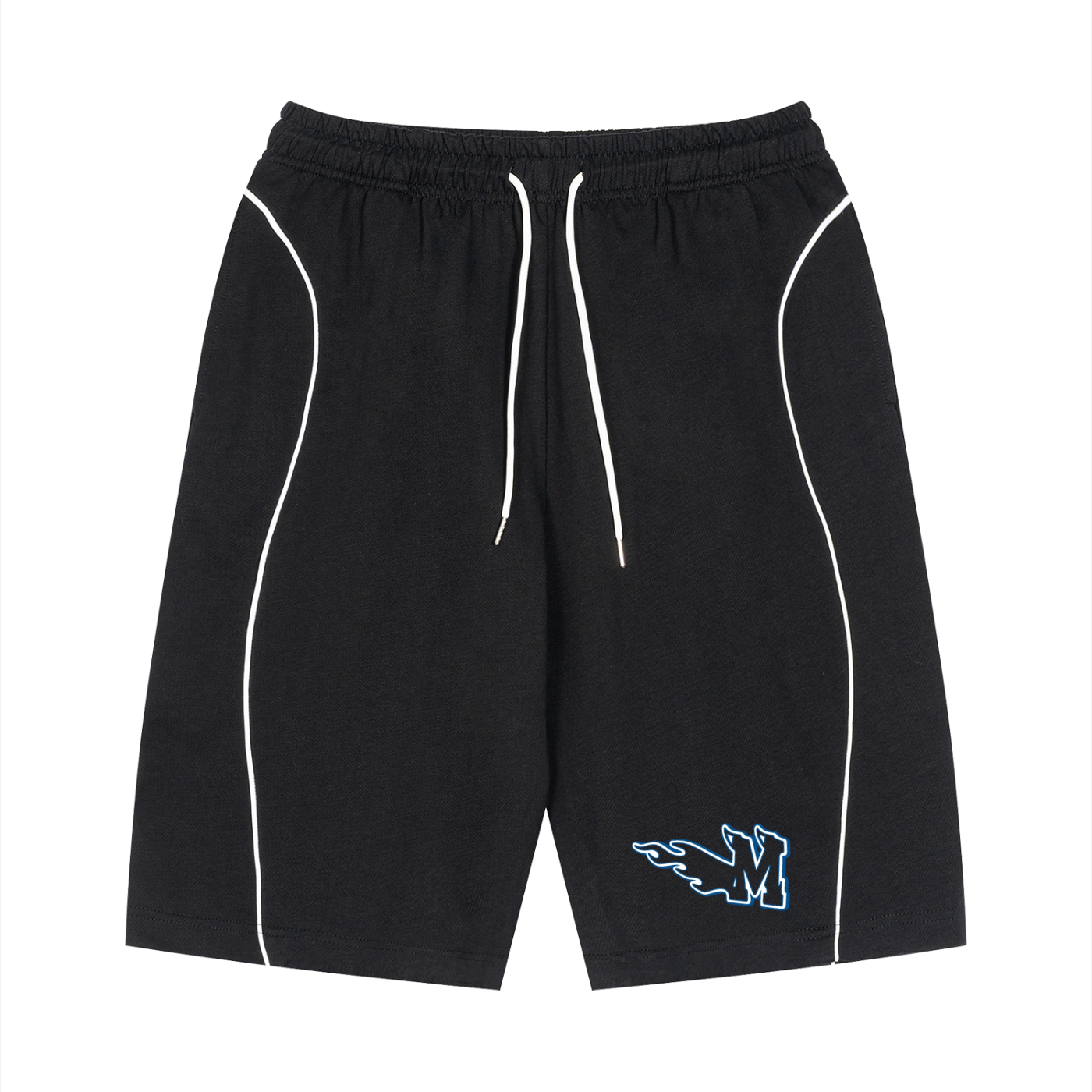 Unisex Piping Drawstring Shorts ODMPOD