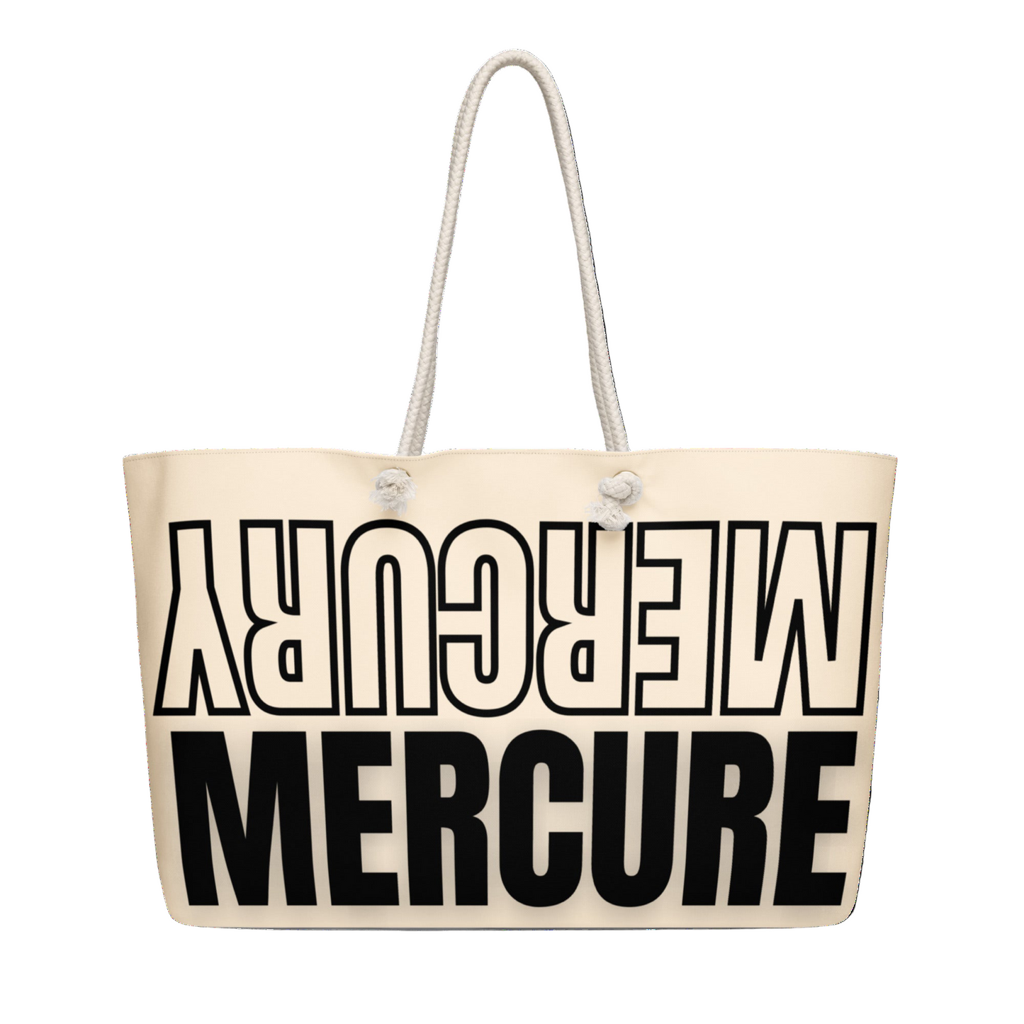 Mercure Evolve print logo Oversized weekender bag MERCURY MERCURE