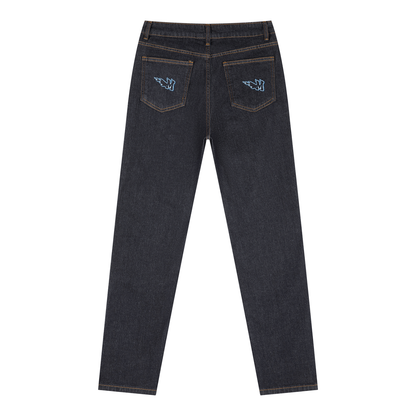 Women's High-Rise Skinny Jeans ODMPOD