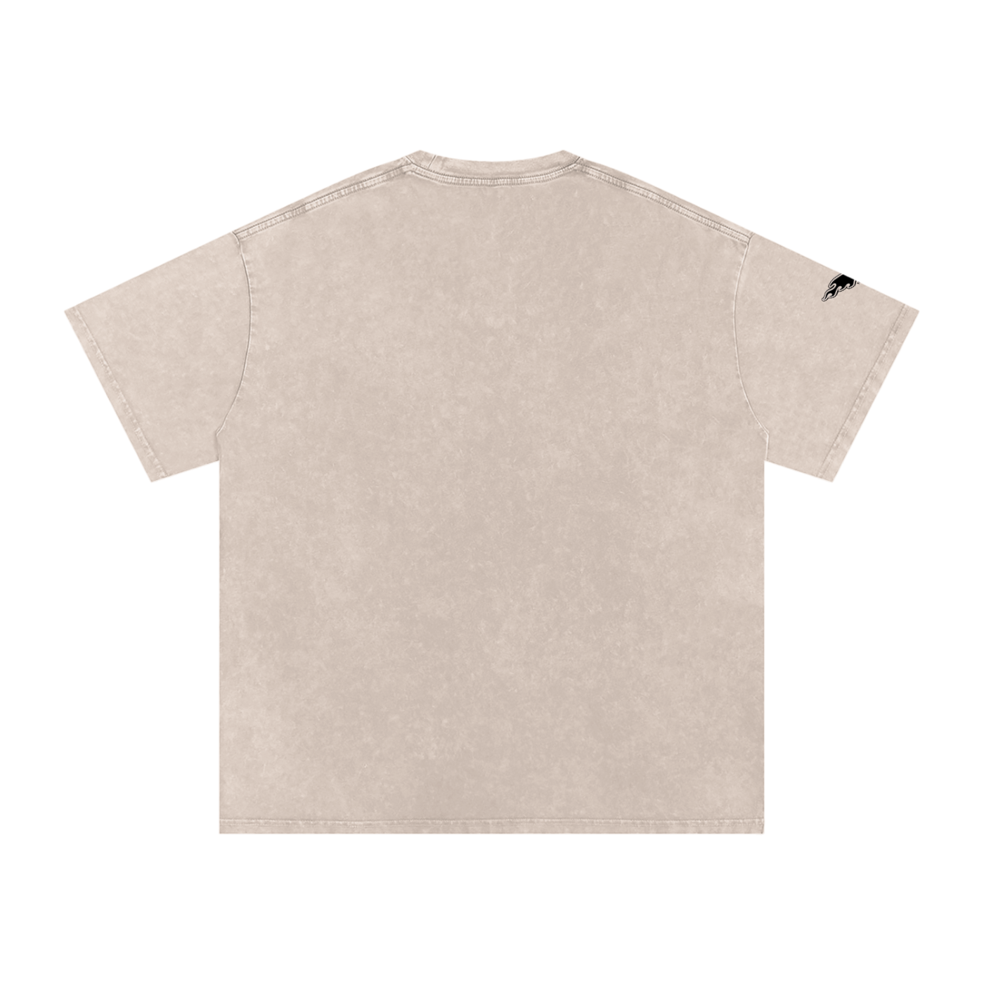 Snow Washed Oversized Cotton T-Shirt ODMPOD
