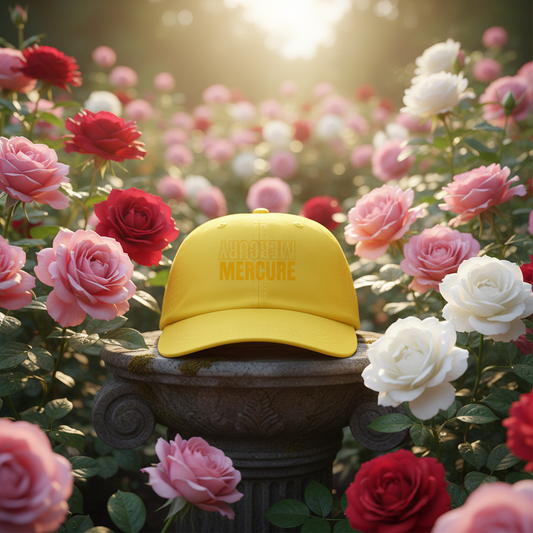 MERCURE YELLOW PIGMENT DAD HAT MERCURY MERCURE