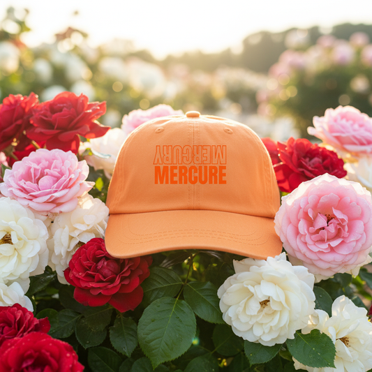 MERCURE ORANGE PIGMENT DAD HAT MERCURY MERCURE
