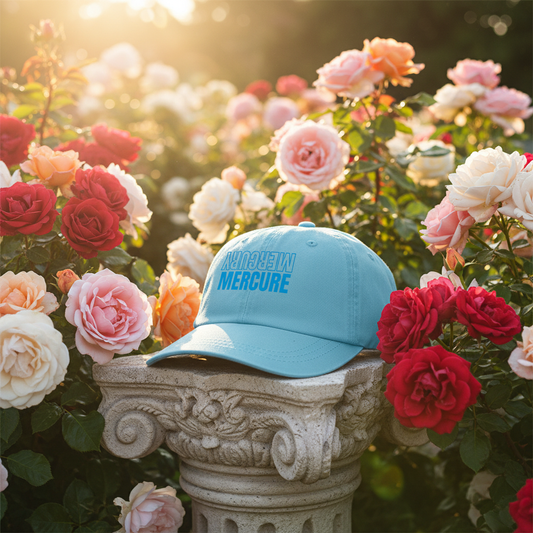 MERCURE BABY BLUE PIGMENT DAD HAT MERCURY MERCURE