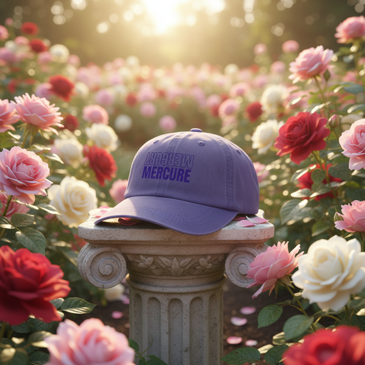 MERCURE PRUPLE PIGMENT DAD HAT MERCURY MERCURE