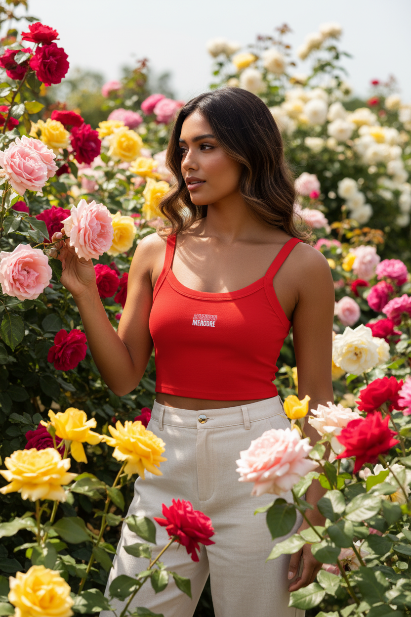 Lady Mercure Spaghetti Strap Tank