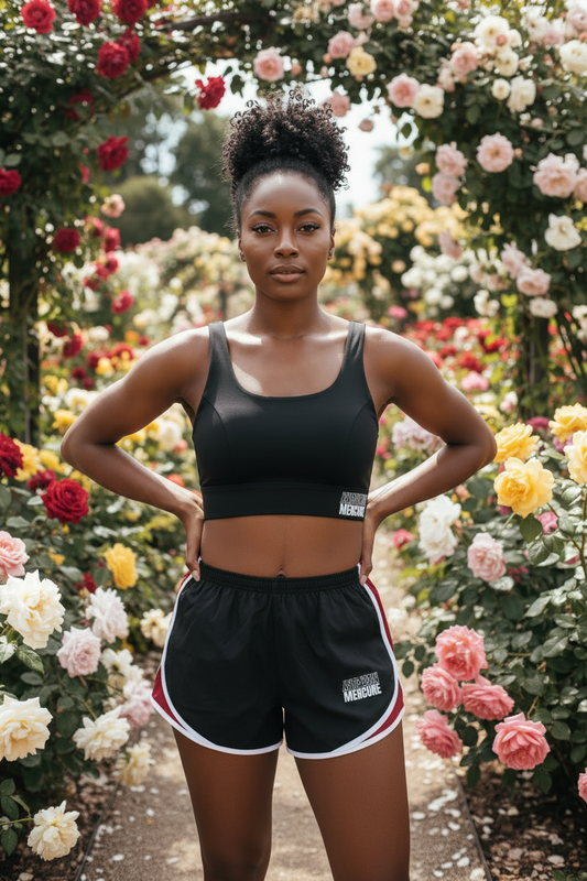 Lady Mercure Yoga Tank + Cadence Shorts – Rose Garden